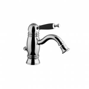 Смеситель для биде Bugnatese Oxford с керамической черной рукояткой